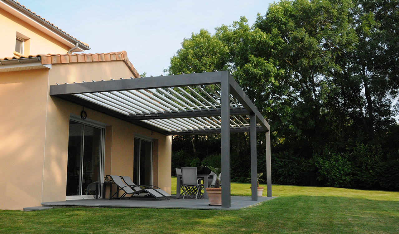 Présentation de la pergola bioclimatique Rénoval