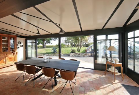 Rénoval véranda style atelier design