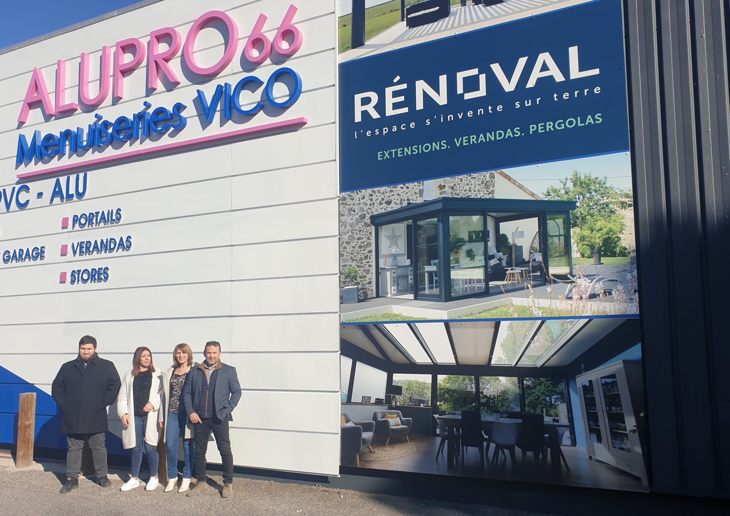 RENOVAL PERPIGNAN 66 - Nouveau show-room et nouvelle adresse pour notre expert agréé ALUPRO 66