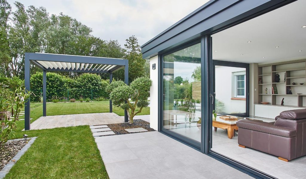 Extension de maison Rénoval à toit plat