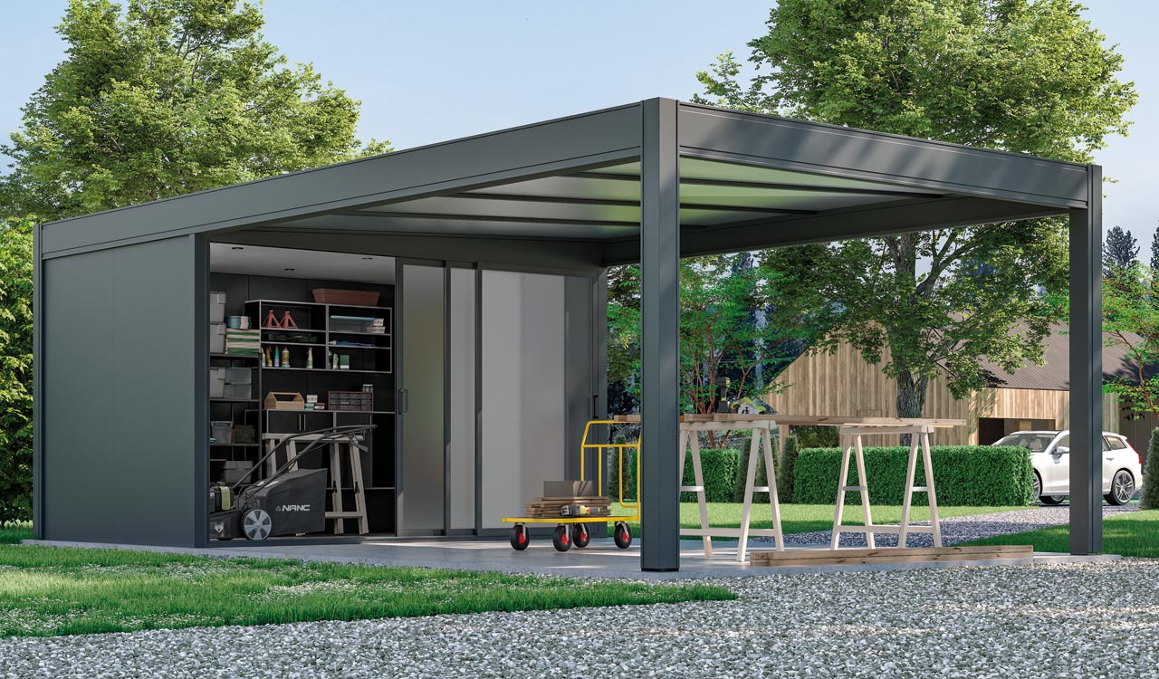 Carport atelier indépendant Rénoval