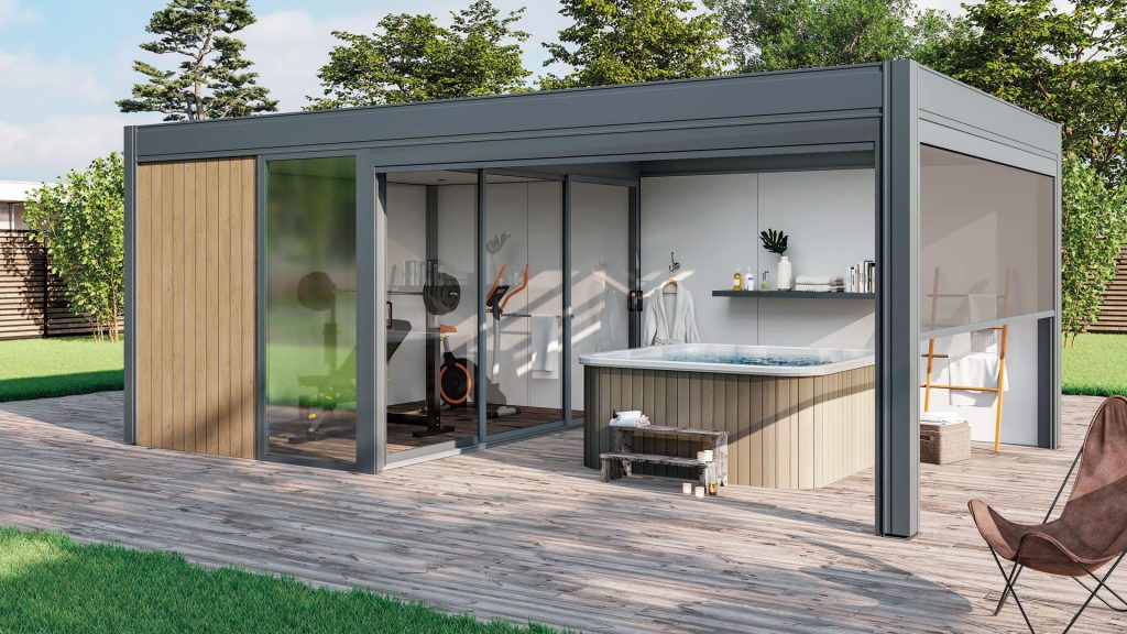 Garden-room en aluminium Rénoval