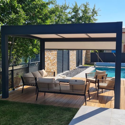 Pergola design 6x4 - Article par Rénoval Véranda