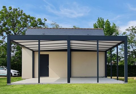 Carport box pour voiture Rénoval