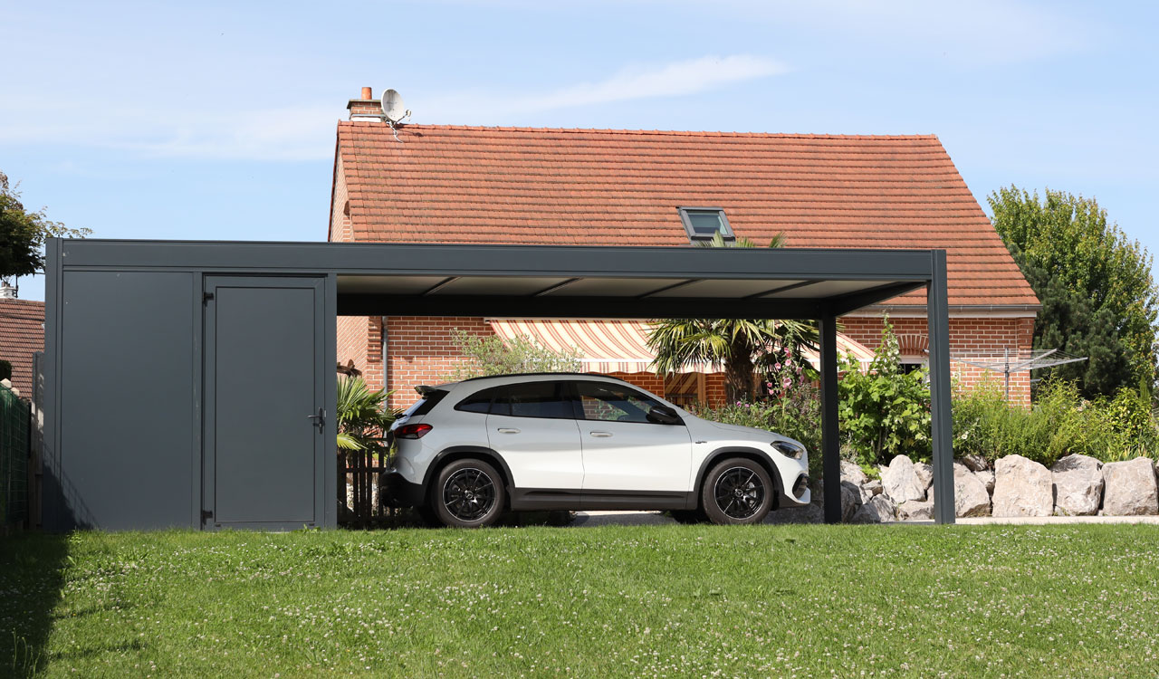 Carport box pour voiture Rénoval