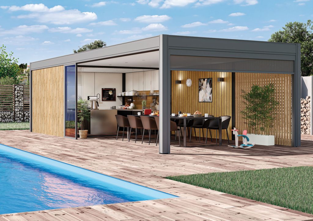 Aménager son pool house en cuisine d’été