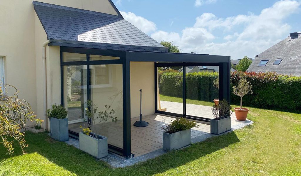 Pergola aluminium sur mesure et évolutive
