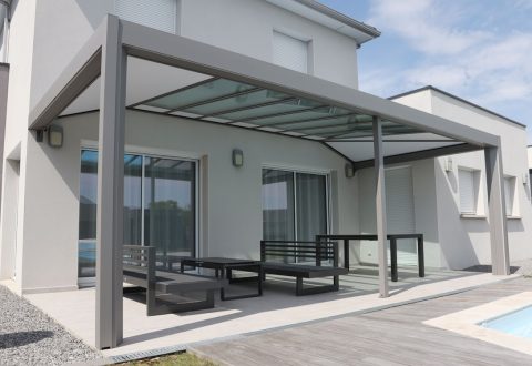 Pergola aluminium sur mesure et évolutive Rénoval