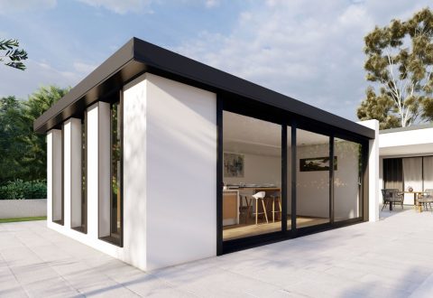 Extension cuisine design Rénoval en aluminium So Archi