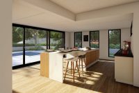 Extension cuisine design Rénoval en aluminium So Archi