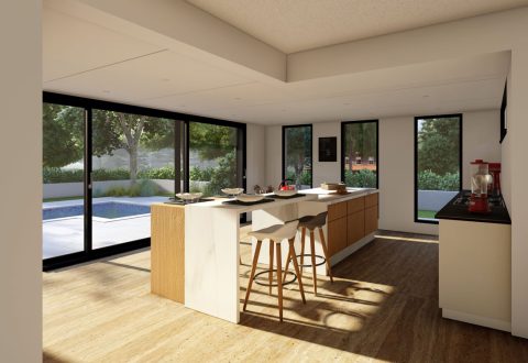 Extension cuisine design Rénoval en aluminium So Archi