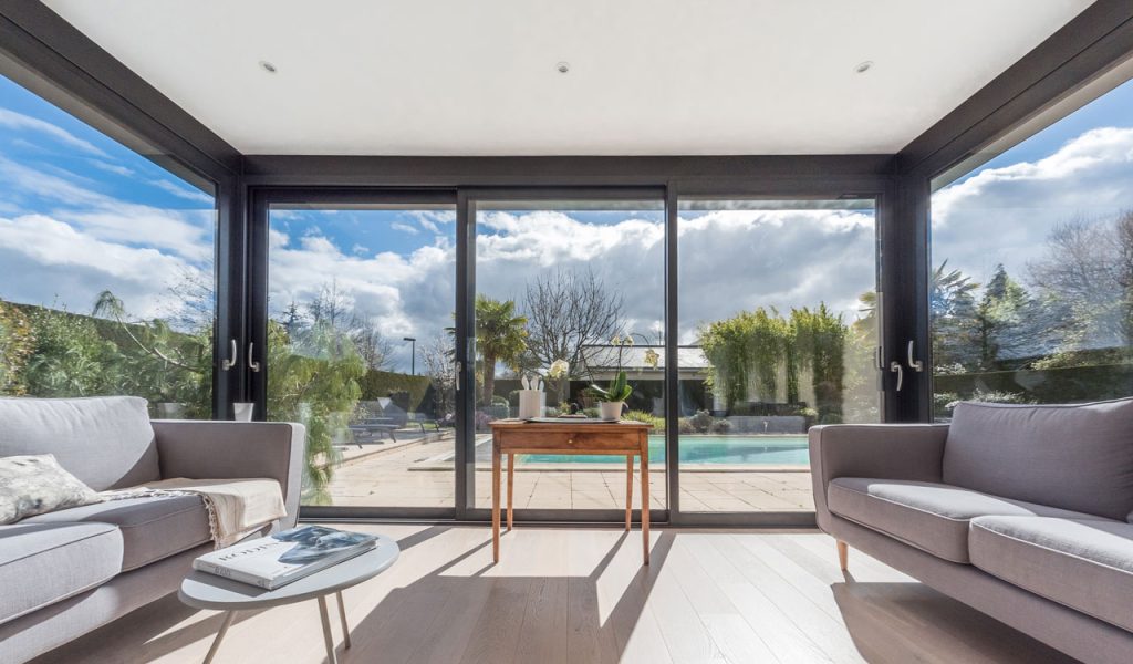 Extension salon Rénoval en aluminium