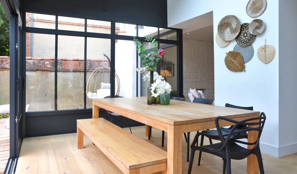 Véranda extension salle à manger Rénoval à Montauban