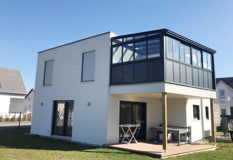 Rénoval extension aluminium à l'étage