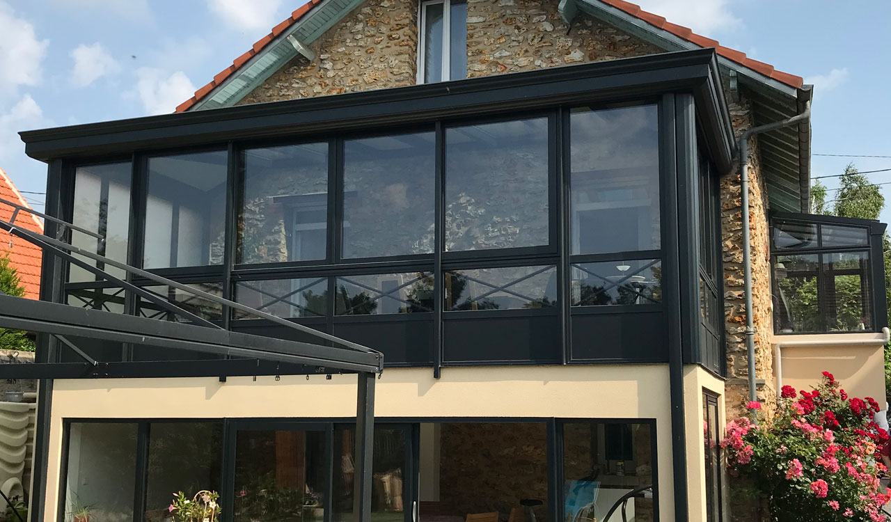 Rénoval extension aluminium à l'étage